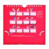 COMMANDE - DISNEY STORE JAPON - CALENDRIER DE TABLE 2021/ ALICE IN WONDERLAND
