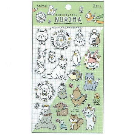 STOCK - NURIMA STICKERS ANIMAL