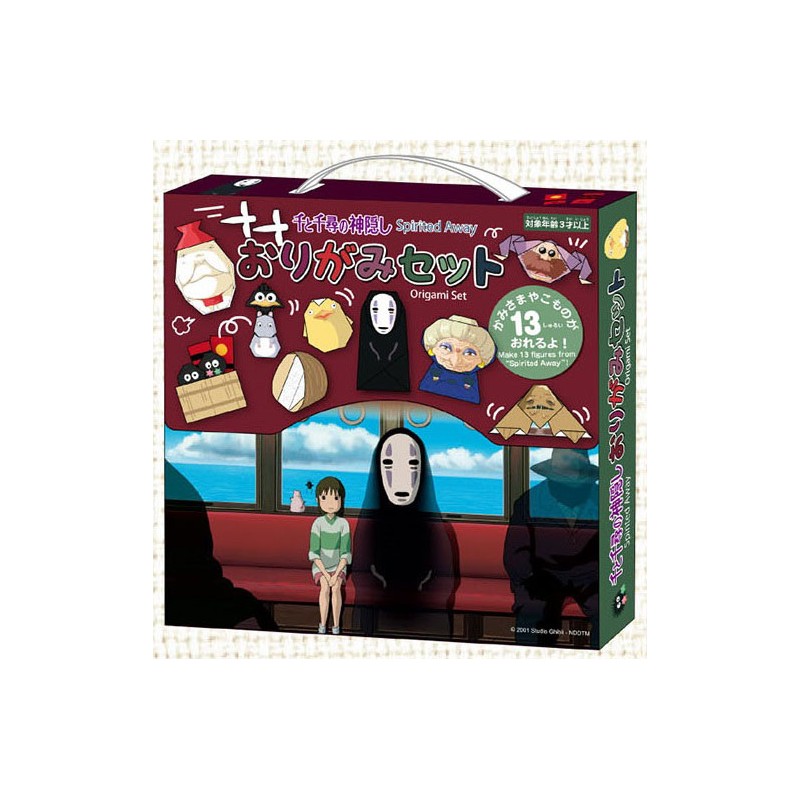 STOCK - ORIGAMI SET - LE VOYAGE DE CHIHIRO