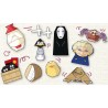 STOCK - ORIGAMI SET - LE VOYAGE DE CHIHIRO
