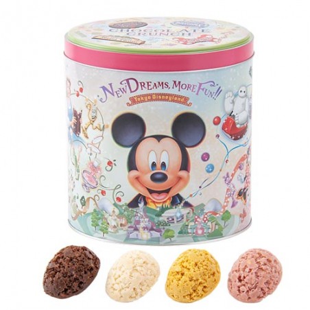 COMMANDE - TOKYO DISNEYLAND - BOITE A BISCUIT NEW AREA
