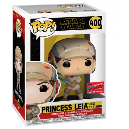 COMMANDE - FUNKO POP STAR WARS - PRINCESS LEIA JEDI TRAINING NYCC