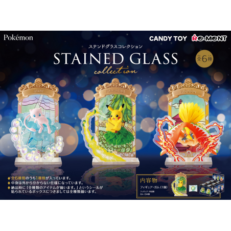 COMMANDE - RE-MENT POKEMON - STAINED GLASS