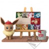 COMMANDE - ICHIBAN KUJI POKEMON - EIEVUI＆Colorful Art - C PRIZE / FIGURINE CHEVALET