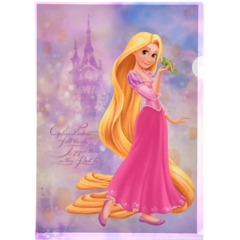 COMMANDE - DISNEY STORE JAPON - CLEARFILE RAIPONCE 1