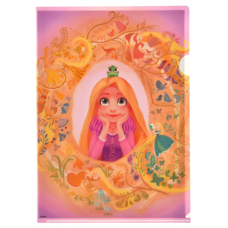 COMMANDE - DISNEY STORE JAPON - CLEARFILE RAIPONCE 2