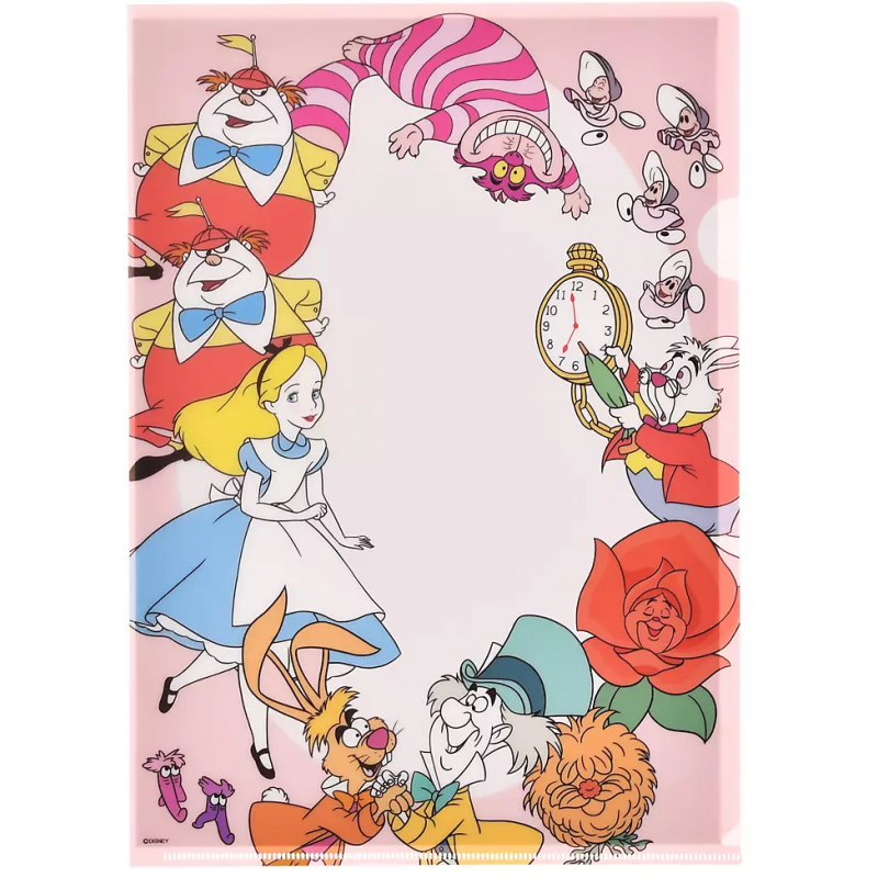 COMMANDE - DISNEY STORE JAPON - CLEARFILE ALICE 3