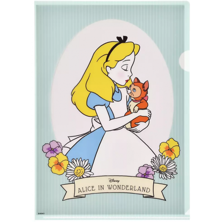 COMMANDE - DISNEY STORE JAPON - CLEARFILE ALICE 4