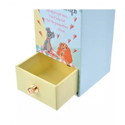 COMMANDE - DISNEY STORE JAPON - CLIPBOARD RETRO CHECK COLLECTION - LADY AND TRAMP