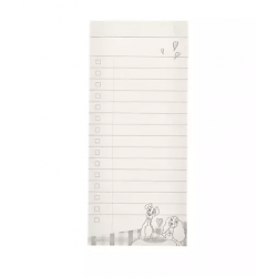 COMMANDE - DISNEY STORE JAPON - TO DO LISTE RETRO CHECK COLLECTION - LADY AND TRAMP