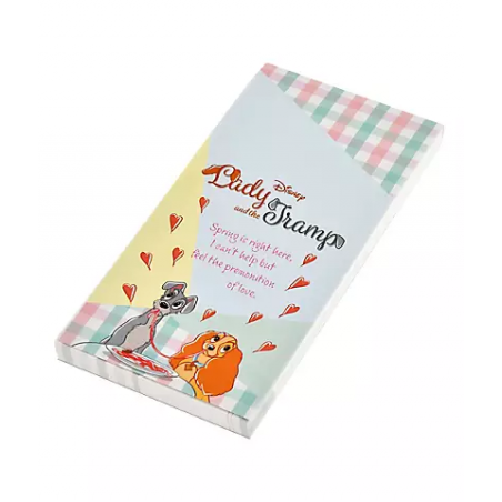 COMMANDE - DISNEY STORE JAPON - TO DO LISTE RETRO CHECK COLLECTION - LADY AND TRAMP