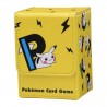 STOCK - POKEMON CENTER JAPON - DECKBOX FAUX CUIRE - PIKACHU ABC