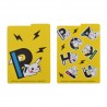 STOCK - POKEMON CENTER JAPON - DECKBOX FAUX CUIRE - PIKACHU ABC