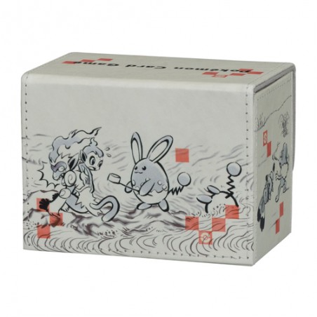 STOCK - POKEMON CENTER JAPON - DECKBOX FAUX CUIRE - SUMI-E