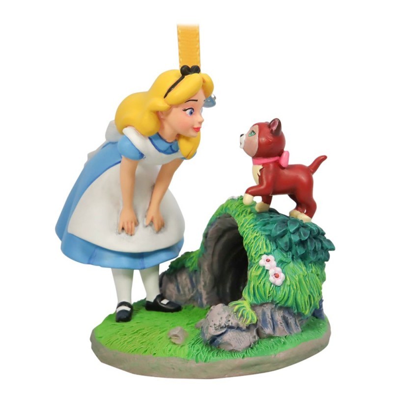 STOCK - DISNEY STORE USA - ALICE AND DINAH - SKETCHBOOK ORNAMENT