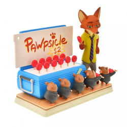 COMMANDE - DISNEY STORE JAPON - FIGURINE NICK WILDE PAWSICLE