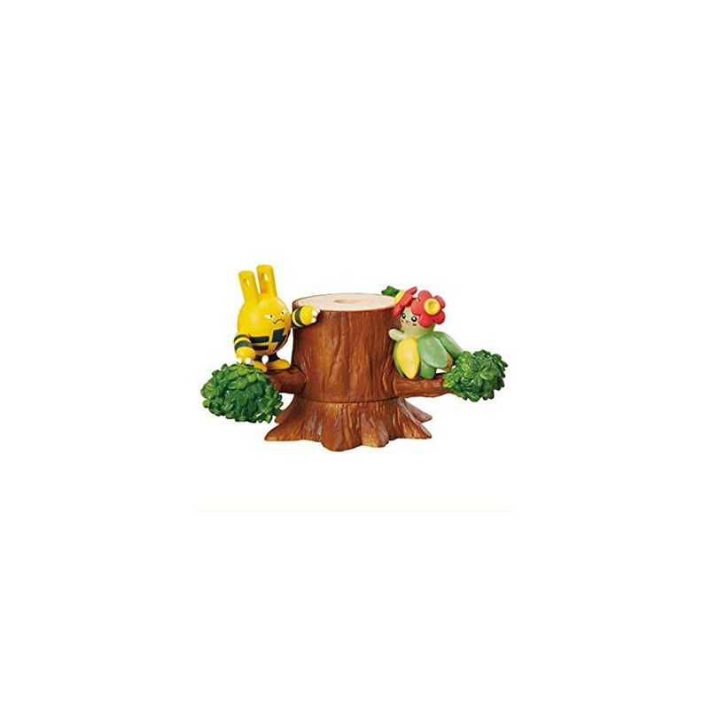 STOCK - RE-MENT POKEMON - POKEMON FOREST 1 - JOLIFLOR & ELEKTABUZZ
