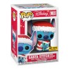 STOCK - FUNKO POP DISNEY - SANTA STITCH