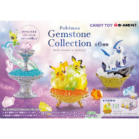 COMMANDE - RE-MENT POKEMON - GEMSTONE COLLECTION
