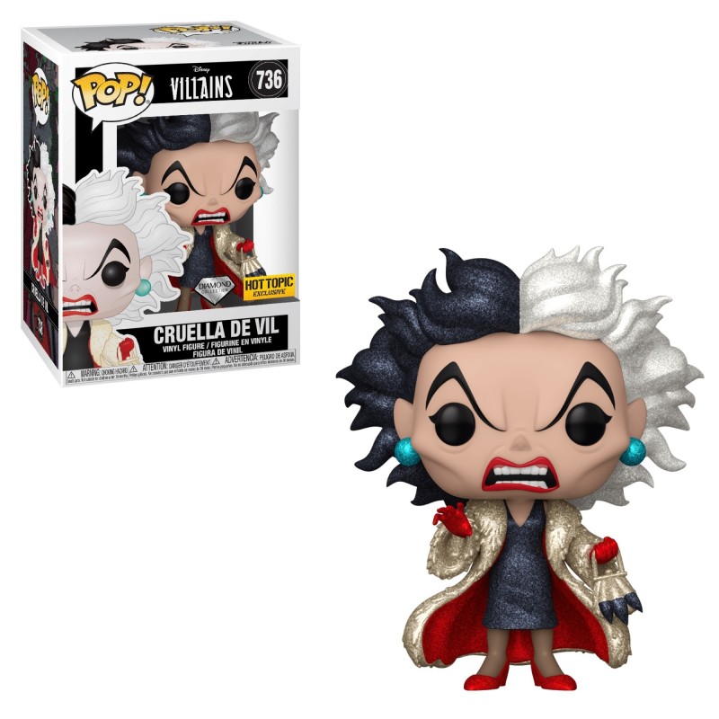 STOCK - FUNKO POP DISNEY 736 - CRUELLA GLITTER
