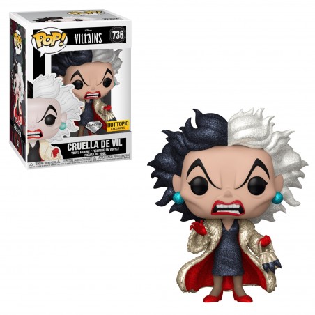STOCK - FUNKO POP DISNEY 736 - CRUELLA GLITTER