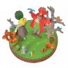 COMMANDE - DISNEY STORE JAPON - STORY COLLECTION - FIGURINE AURORE