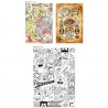 STOCK - SHOWA NOTE - LIVRE DE COLORIAGE PIXAR CHARACTERS