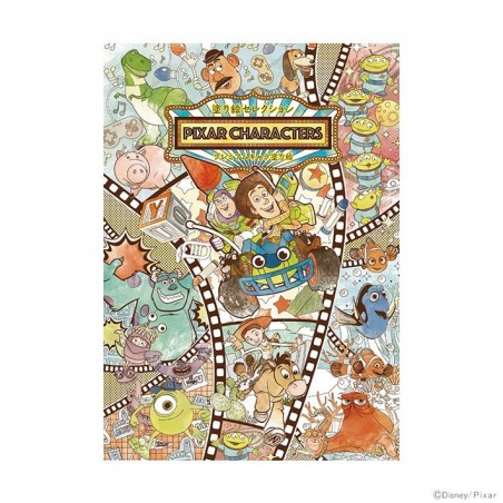 STOCK - SHOWA NOTE - LIVRE DE COLORIAGE PIXAR CHARACTERS