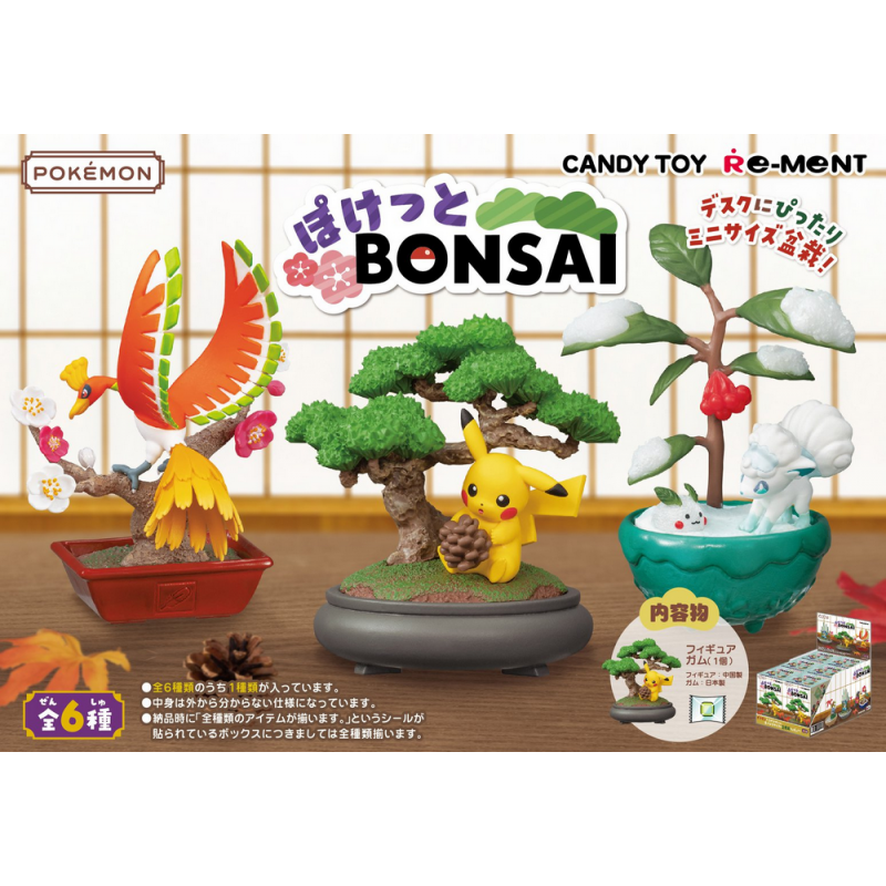 COMMANDE - RE-MENT - POKEMON BONSAI