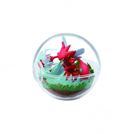 STOCK - RE-MENT POKEMON - POKEMON TERRARIUM COLLECTION 8 - CIZAYOX