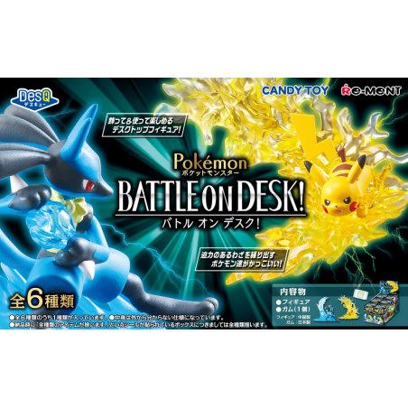COMMANDE - RE-MENT POKEMON - BATTLE ON DESK