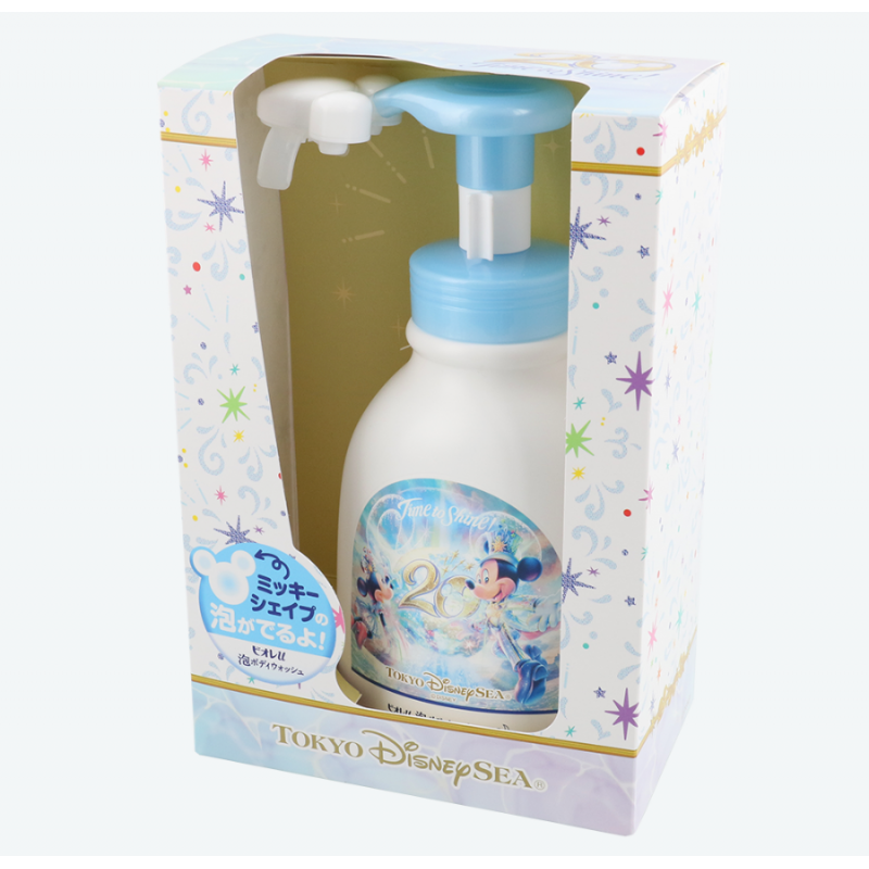COMMANDE - TOKYO DISNEYLAND - DISTRIBUTEUR DE SAVON TETE DE MICKEY 20TH CELEBRATION