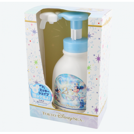 COMMANDE - TOKYO DISNEYLAND - DISTRIBUTEUR DE SAVON TETE DE MICKEY 20TH CELEBRATION