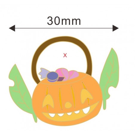 PRESALE - PINS STITCH CITROUILLE