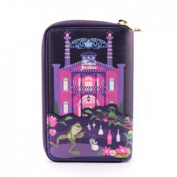STOCK  - LOUNGEFLY X DISNEY - PRINCESS AND THE FROG TIANA'S PALACE ZIP AROUND WALLET