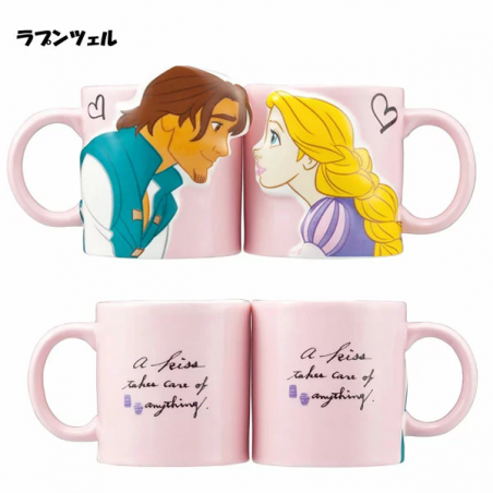 COMMANDE - DISNEY JAPON - DUO MUG RAIPONCE & FLYNN