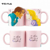 COMMANDE - DISNEY JAPON - DUO MUG RAIPONCE & FLYNN