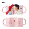 COMMANDE - DISNEY JAPON - DUO MUG ARIEL & ERIC