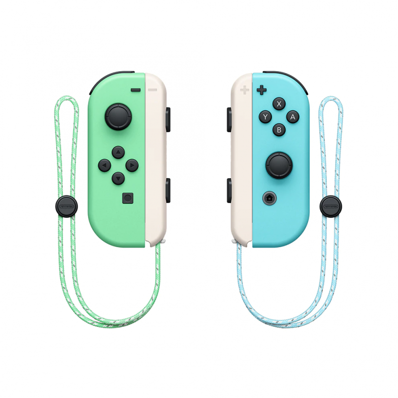COMMANDE - JOY-CON POUR SWITCH - VERSION ANIMAL CROSSING - EXCLU JAPON