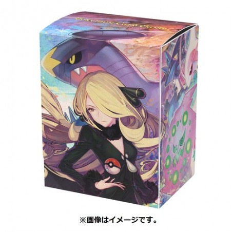 STOCK - POKEMON CENTER JAPAN - DECKBOX CYNTHIA
