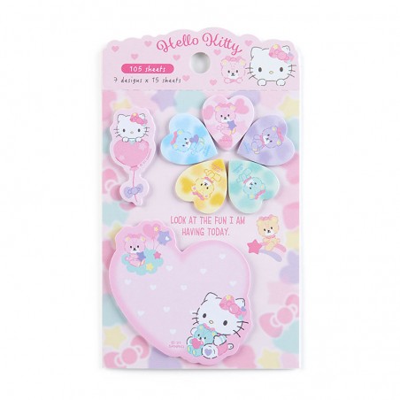 STOCK - SANRIO SHOP JAPON - POST-IT FOOD HELLO KITTY