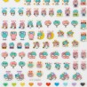 STOCK - SANRIO SHOP JAPON - SCHEDULE STICKERS LITTLE TWIN STARS