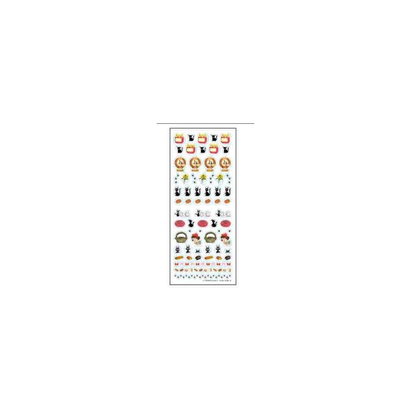 STOCK - STICKERS SHEET - KIKI LA PETITE SORCIERE