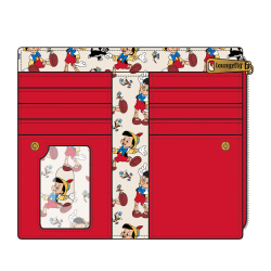 STOCK - LF DISNEY PINOCCHIO PEEKING FLAP WALLET