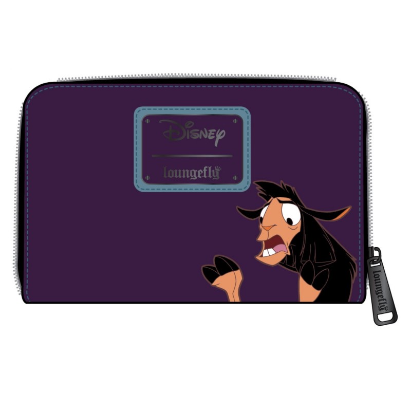 STOCK - LF DISNEY ENG YZMA KITTY ZIP AROUND WALLET