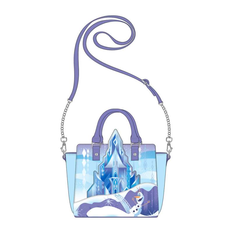STOCK - LF DISNEY FROZEN PRINCESS CASTLE CROSS BODY BAG