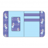 STOCK - LF DISNEY FROZEN PRINCESS CASTLE ZIP AROUND WALLET
