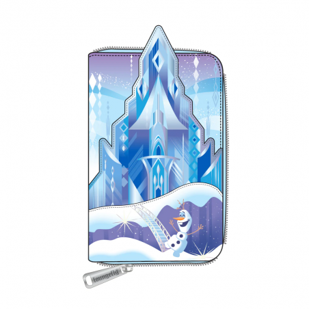 STOCK - LF DISNEY FROZEN PRINCESS CASTLE ZIP AROUND WALLET