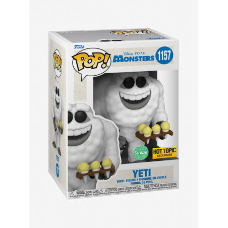 STOCK - FUNKO POP DISNEY 1157 - MONSTER INC LEMON SCENTED YETI
