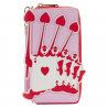 STOCK  - LF DISNEY AIW ACES OF HEARTS ZIP AROUND WALLET
